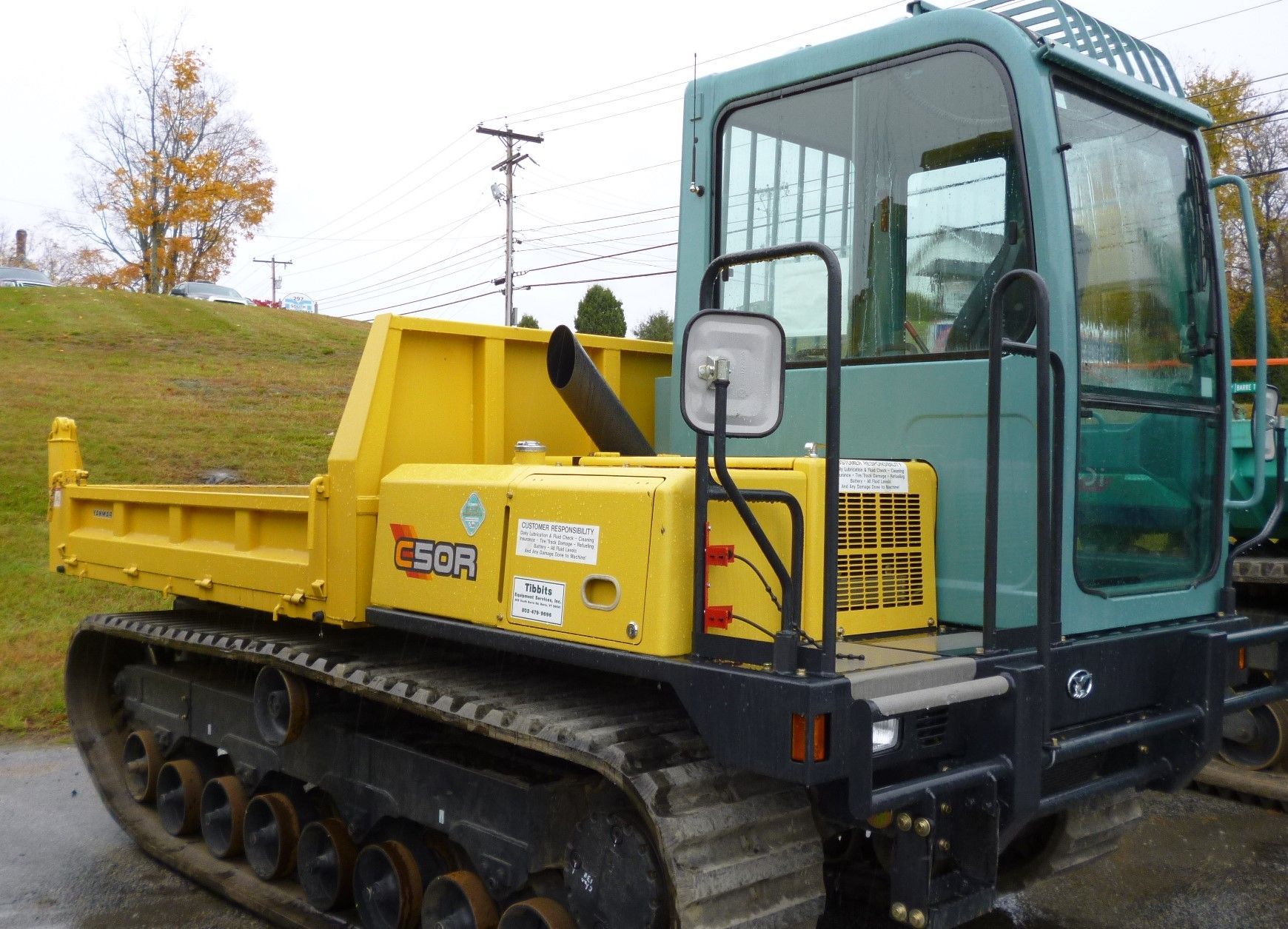 Гусеничный вездеход Yanmar C 50 R