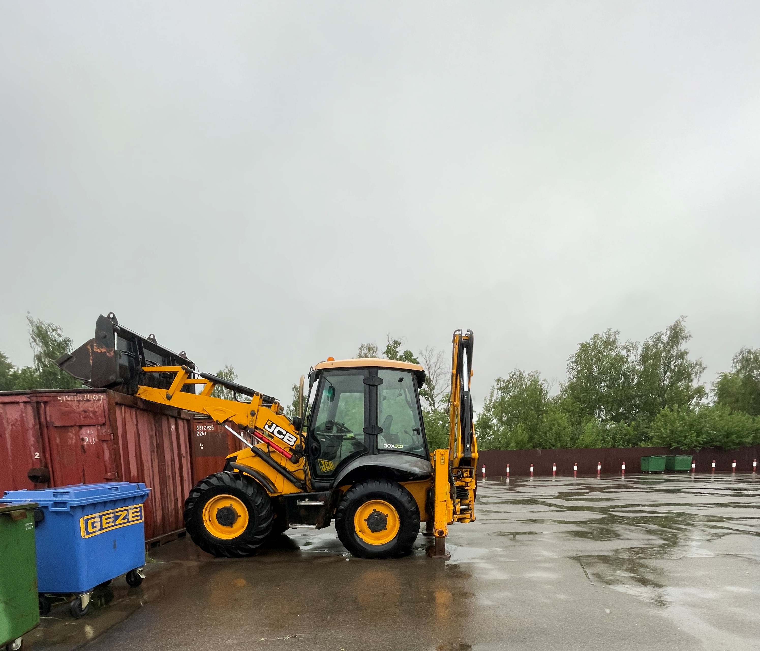 Экскаватор-погрузчик JCB 3CX-4WS-SM